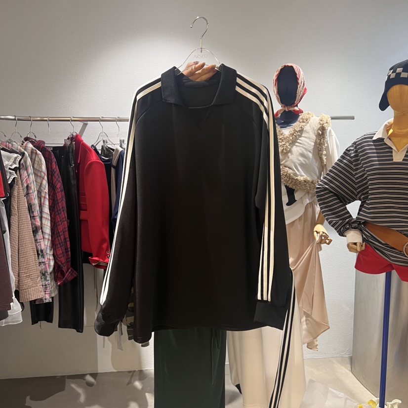 ARSERA韓國直郵東大門實拍女裝新品熱賣24秋冬真品長袖T恤ARSERA長袖T恤圖色2