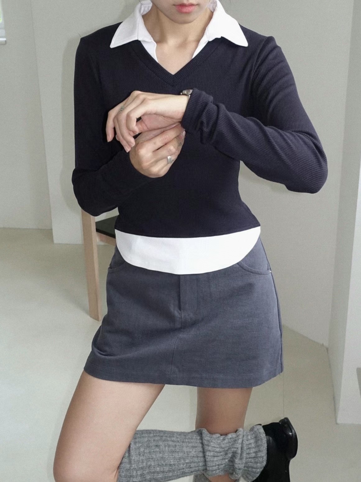 O-RI韓國直郵東大門代購女裝新款真品時尚人氣推薦熱賣裙褲O-RI裙褲
