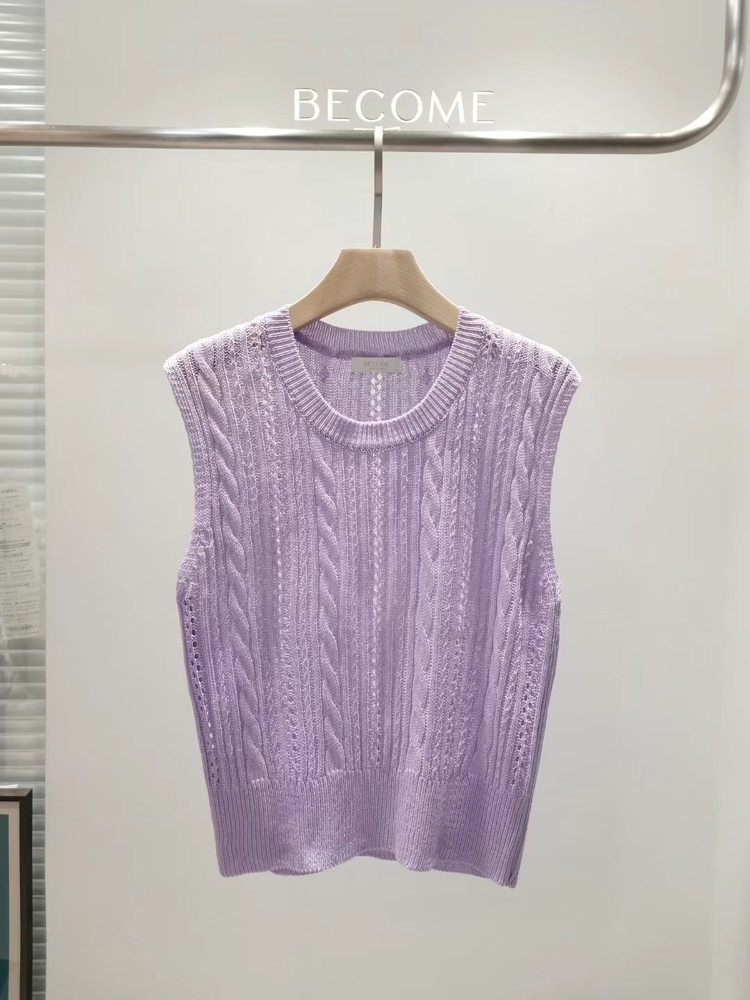 BECOME韓國直郵東大門實拍女裝新品休閑熱賣時尚真品吊帶背心BECOME吊帶/背心