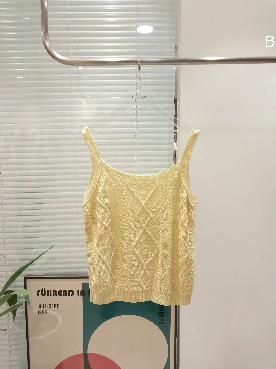 BECOME韓國直郵東大門代購女裝新品人氣24秋冬休閑吊帶背心BECOME吊帶/背心圖色3
