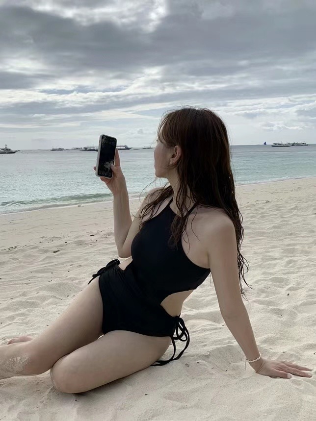 O-RI韓國直郵東大門實拍女裝新款時尚休閑職業推薦人氣泳裝O-RI泳裝圖色4