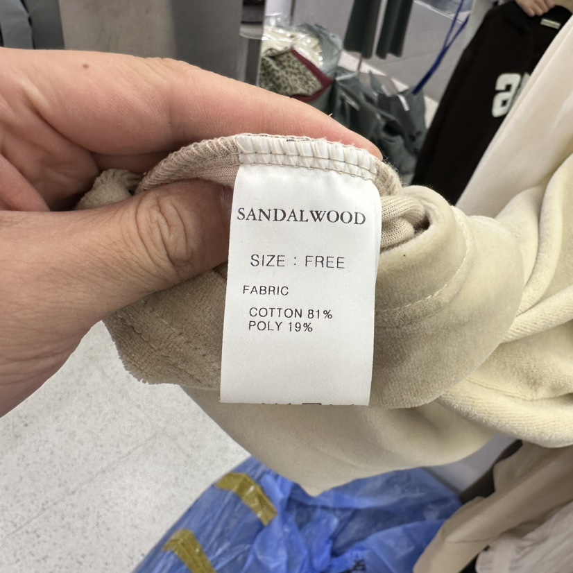 SANDALWOOD韓國直郵東大門代購女裝新款人氣推薦職業長袖T恤AMOUR長袖T恤