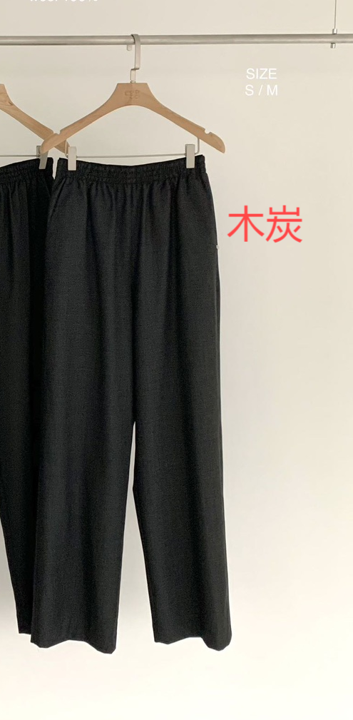EGG訂貨周期長韓國直郵東大門代購女裝新品熱賣人氣休閑褲羊毛EGG-訂貨周期長休閑褲圖色2