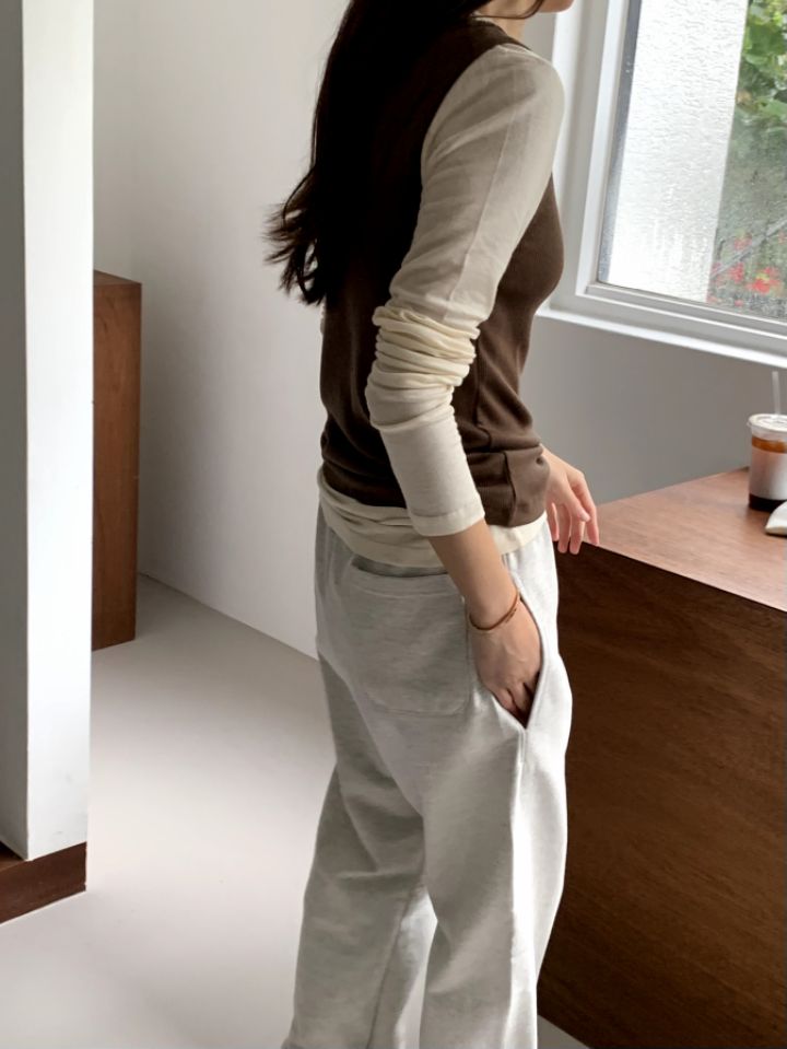 LA MUETTE/JAMIESTONE韓國直郵東大門實拍女裝新品職業休閑褲FLAT GARDEN/LA MUETTE/JAMIESTONE休閑褲