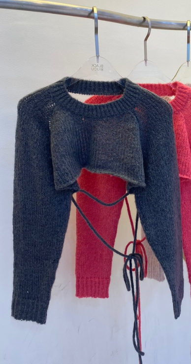 BLACK BIJOU直郵韓國代購女裝新品熱賣人氣真品職業針織衫BLACK BIJOU針織衫圖色4