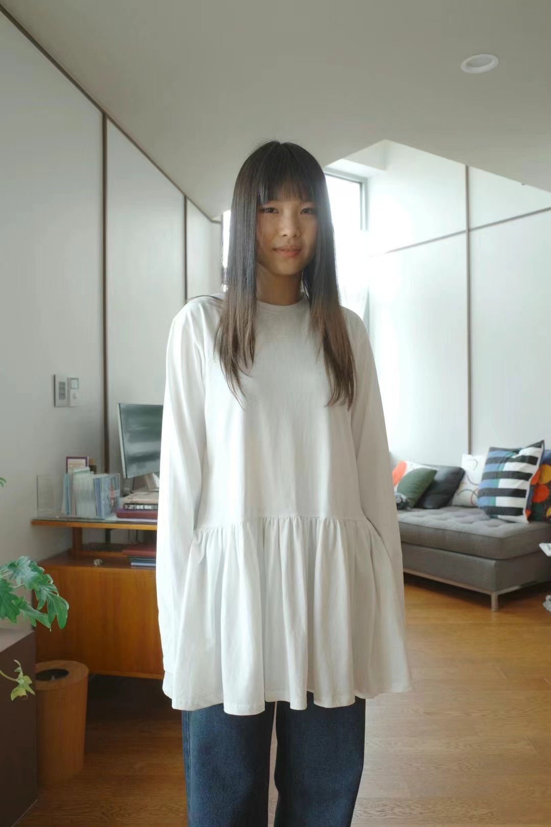 EN`TEN韓國直郵女裝新款熱賣24秋冬時尚休閑職業人氣連衣裙EN`TEN連衣裙圖色1
