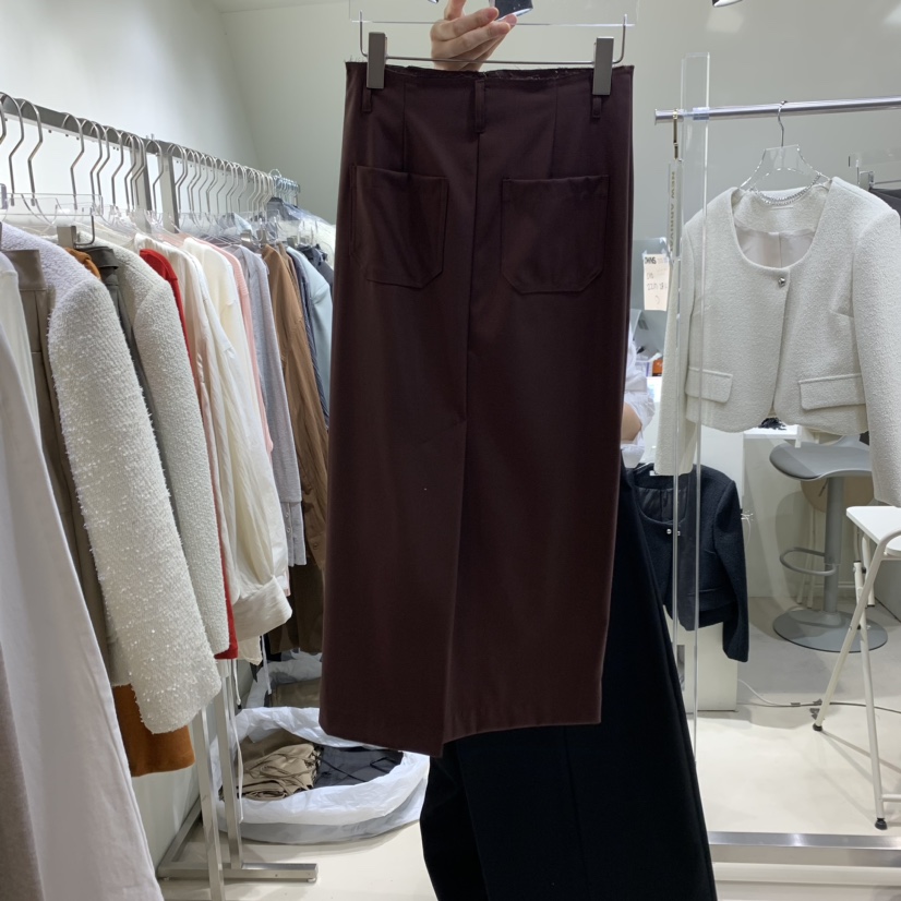 OWNS韓國直郵女裝新品真品休閑熱賣人氣推薦職業半身裙中短裙OWNS半身裙/中短裙圖色2