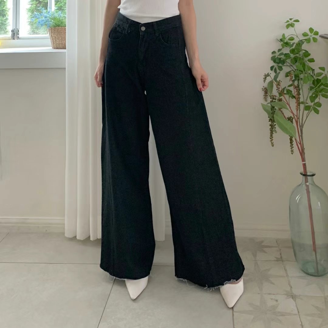 JAYDOC直郵韓國代購女裝新品24秋冬真品時尚休閑人氣牛仔褲JAYDOC牛仔褲