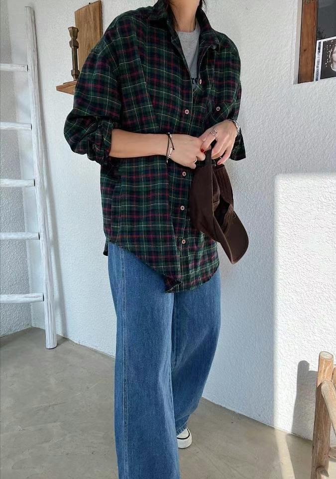 LAGRASS韓國直郵女裝新品職業休閑熱賣推薦時尚24秋冬襯衫蕾絲衫LAGRASS襯衫/蕾絲衫