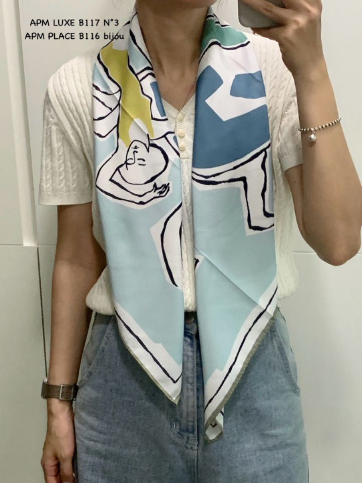 N3直郵韓國代購女裝新品時尚休閑推薦熱賣人氣圍巾披肩雙面N3圍巾/披肩