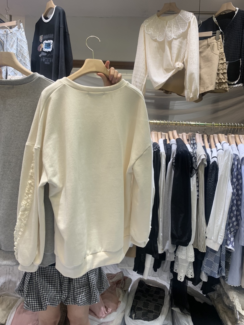 BE&be韓國直郵東大門代購女裝新品熱賣真品職業推薦人氣衛衣BE&be衛衣