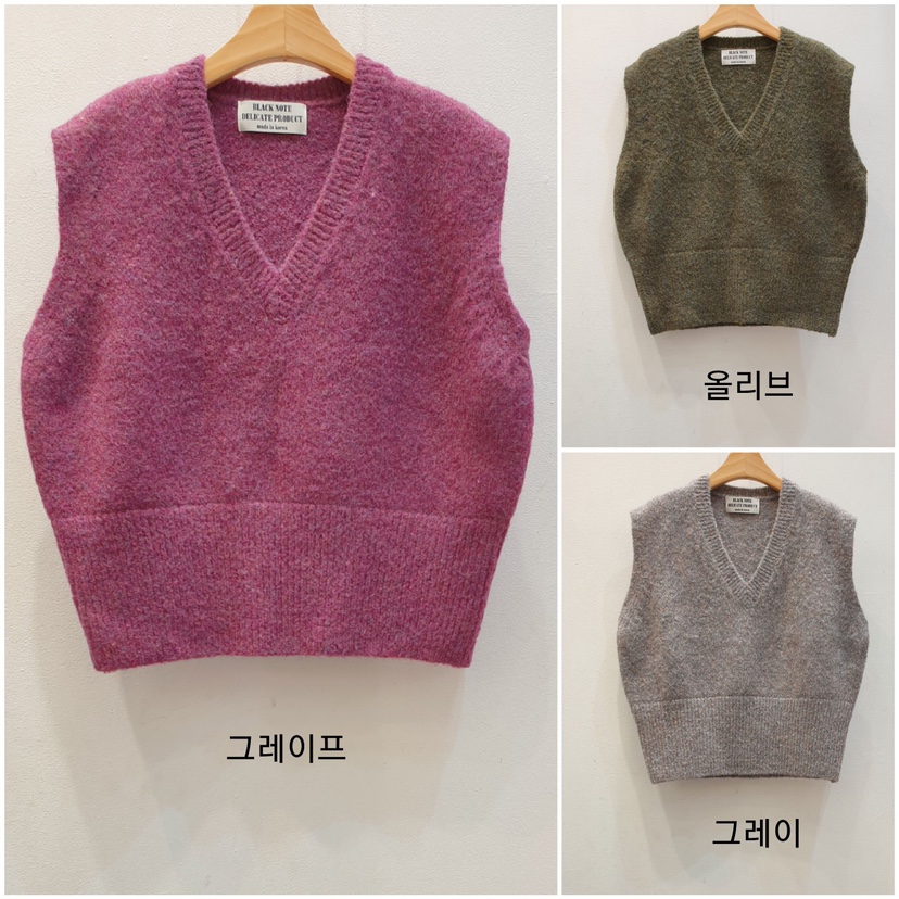 REDMANGO韓國直郵東大門實拍女裝新品24秋冬休閑吊帶背心BLACK NOTE吊帶/背心