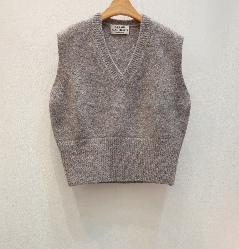 REDMANGO韓國直郵東大門實拍女裝新品24秋冬休閑吊帶背心BLACK NOTE吊帶/背心圖色4