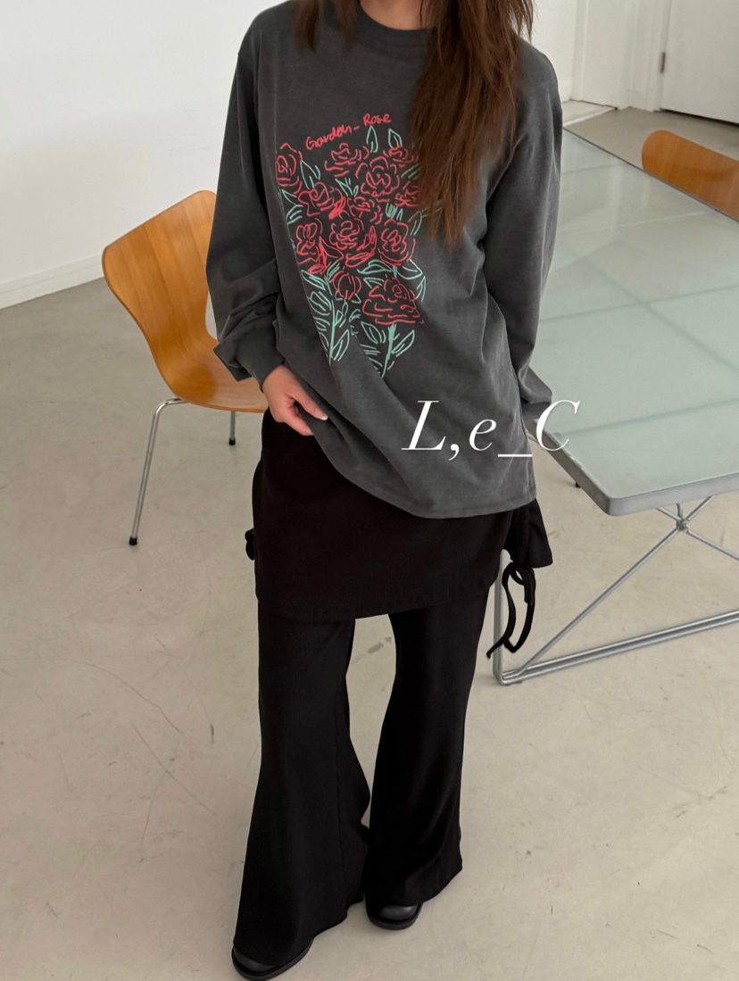 LARCENCICL韓國直郵東大門代購女裝新品人氣真品職業長袖T恤LARCENCICL長袖T恤