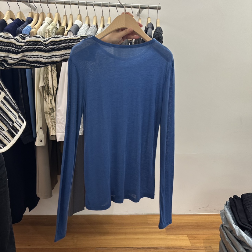 NAVE直郵韓國代購女裝新款休閑時尚熱賣真品推薦24秋冬長袖T恤NAVE長袖T恤