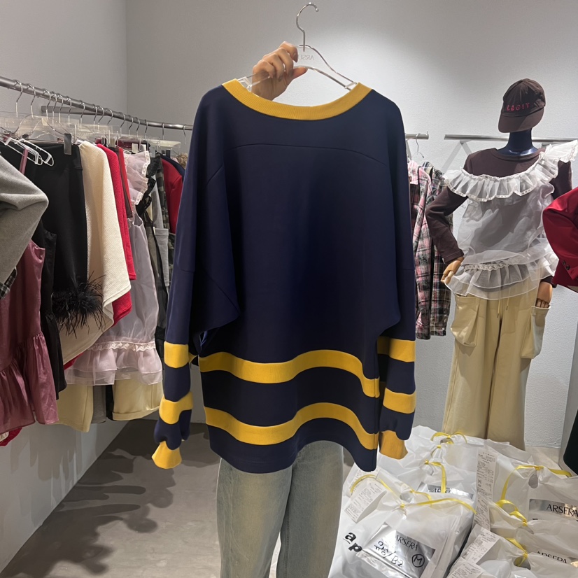 ARSERA韓國直郵東大門代購女裝新品時尚推薦24秋冬職業衛衣ARSERA衛衣