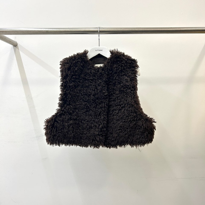 AUTOMNE/HEHR直郵韓國代購女裝新品休閑真品時尚24秋冬馬甲AMY GRACE馬甲圖色2