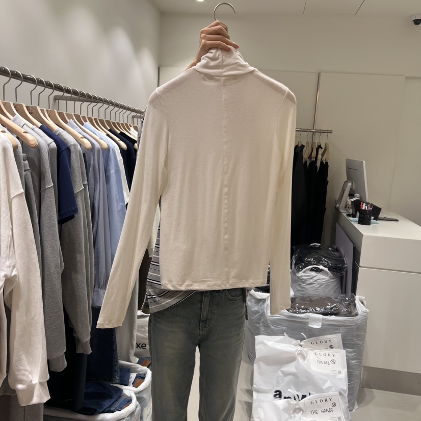 GLORY韓國直郵東大門代購女裝新品推薦人氣職業真品長袖T恤GLORY長袖T恤