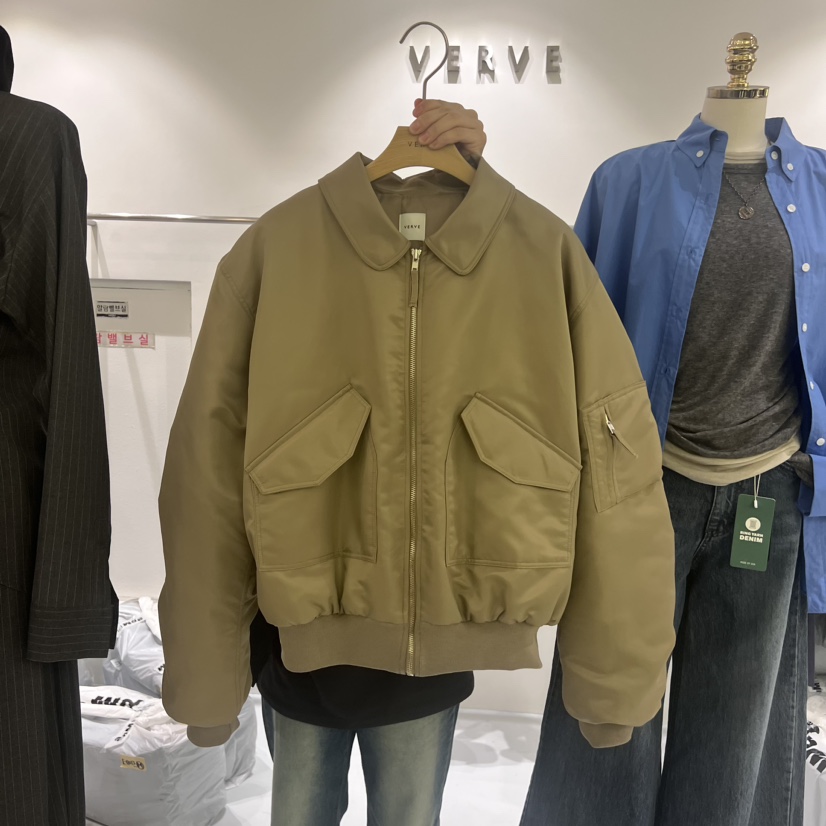 VERVE韓國直郵女裝新款人氣休閑時尚24秋冬職業推薦真品夾克VERVE夾克