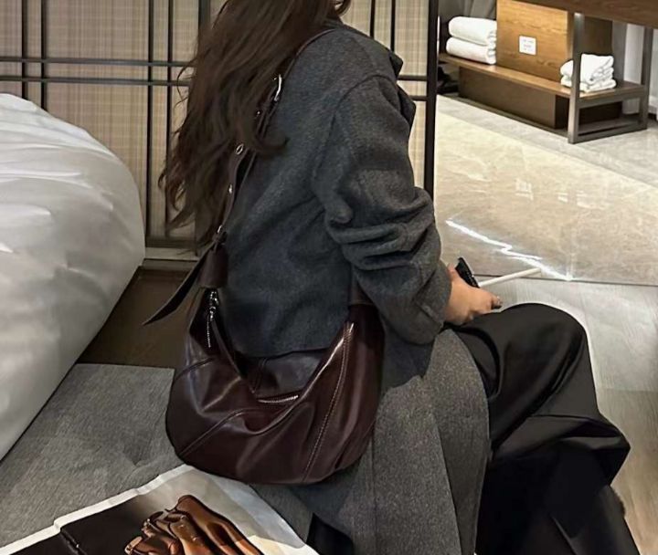 X韓國直郵東大門實拍女裝新款人氣職業休閑時尚推薦單肩斜跨包BAKHA-Q單肩/斜跨包