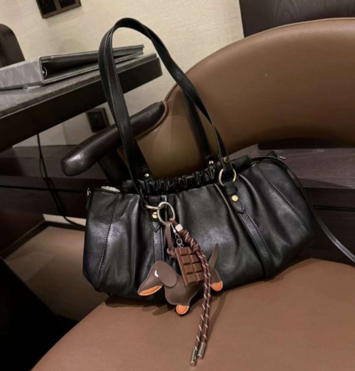 X韓國直郵女裝新品24秋冬時尚熱賣人氣真品職業單肩斜跨包BAKHA-Q單肩/斜跨包