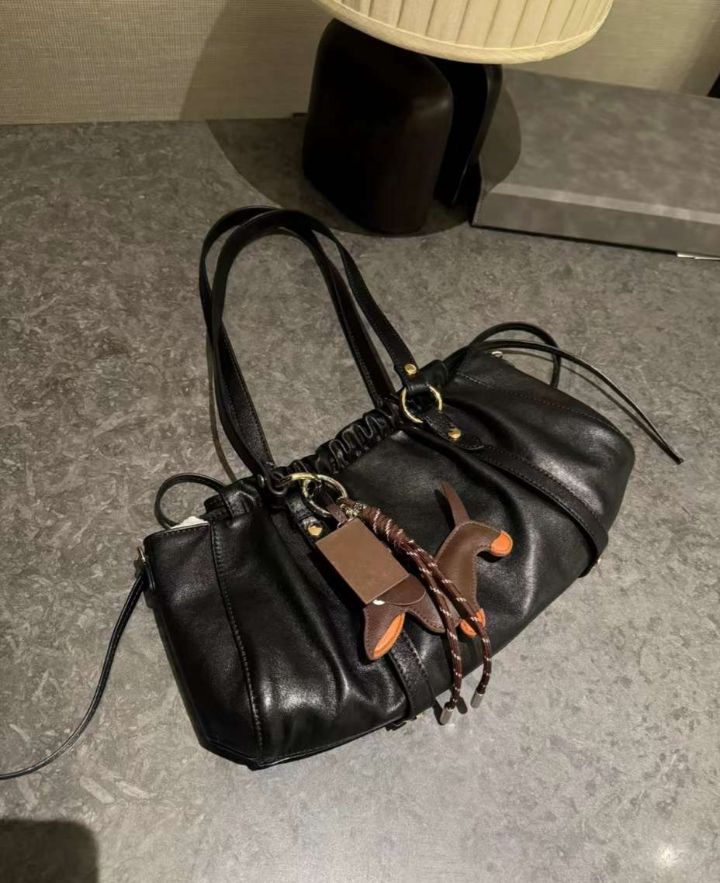 X韓國直郵女裝新品24秋冬時尚熱賣人氣真品職業單肩斜跨包BAKHA-Q單肩/斜跨包