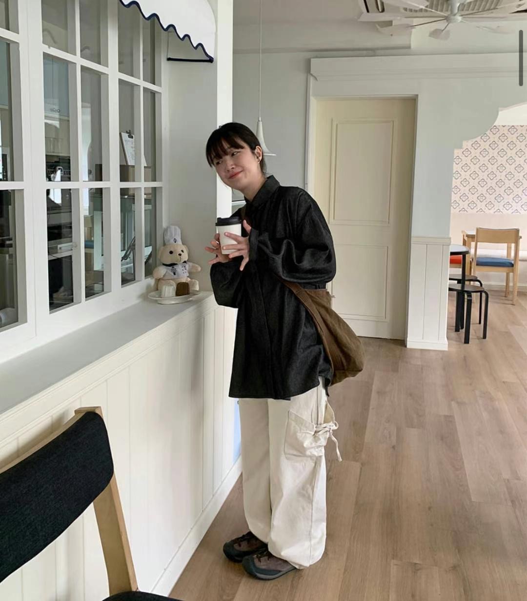 OPENSTANCE韓國直郵女裝新款熱賣時尚推薦職業休閑24秋冬休閑褲OPENSTANCE休閑褲