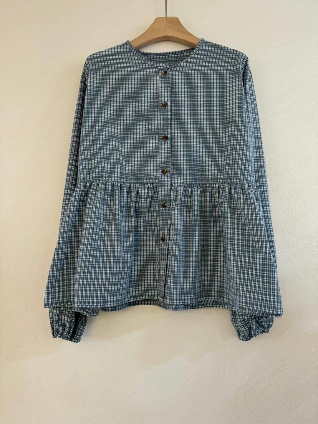 OPENSTANCE韓國直郵東大門實拍女裝新品24秋冬襯衫蕾絲衫OPENSTANCE襯衫/蕾絲衫圖色2