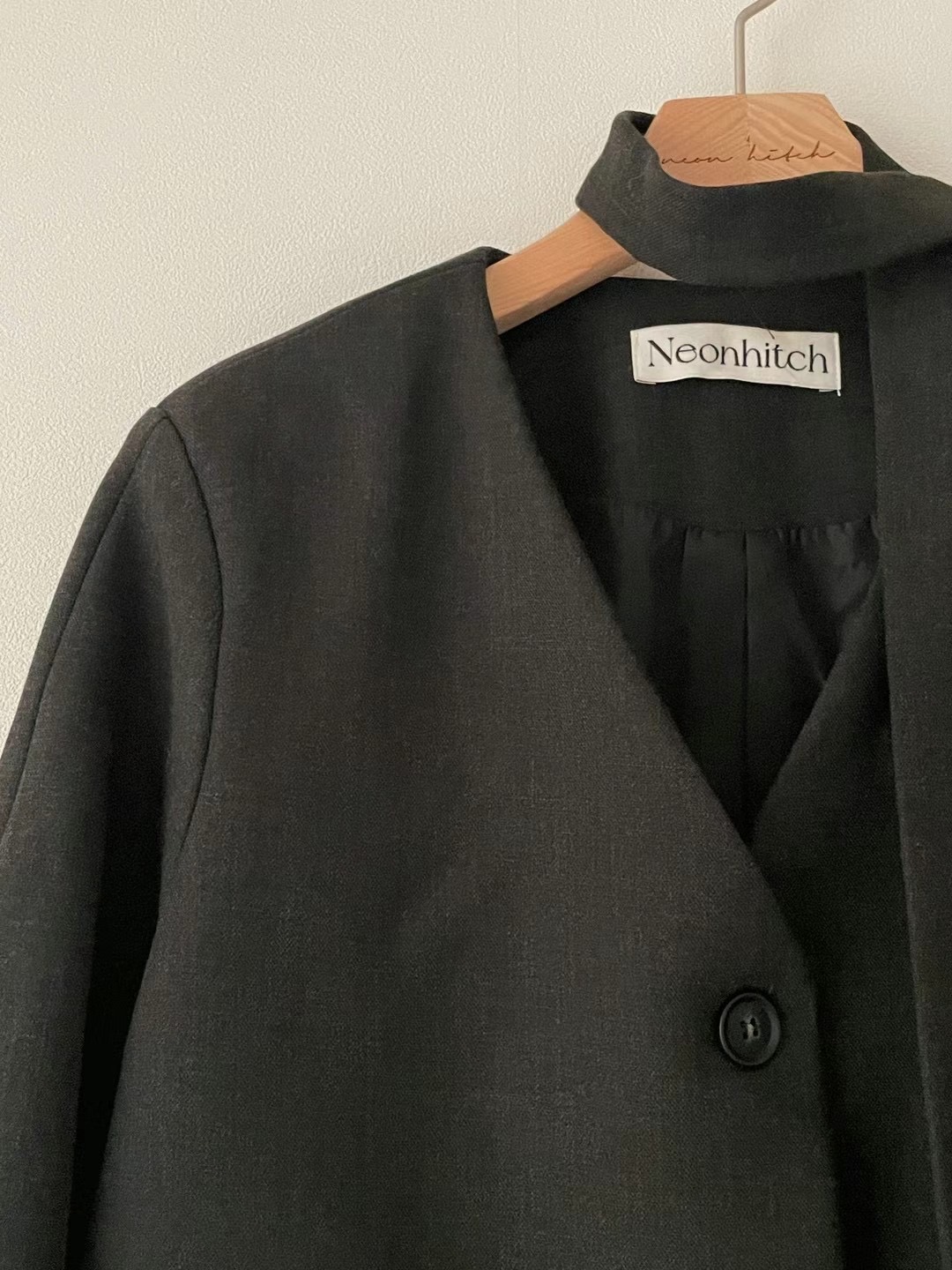 NEONHITCH韓國直郵女裝新款24秋冬休閑熱賣時尚職業真品夾克NEONHITCH夾克