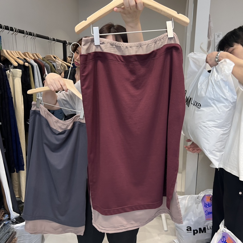 PARIS MATCH韓國直郵東大門實拍女裝新款真品半身裙中短裙PARIS MATCH半身裙/中短裙