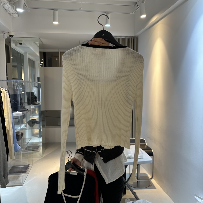 PLAT BASE韓國直郵女裝新品推薦人氣真品職業時尚針織衫開衫PLAT BASE針織衫