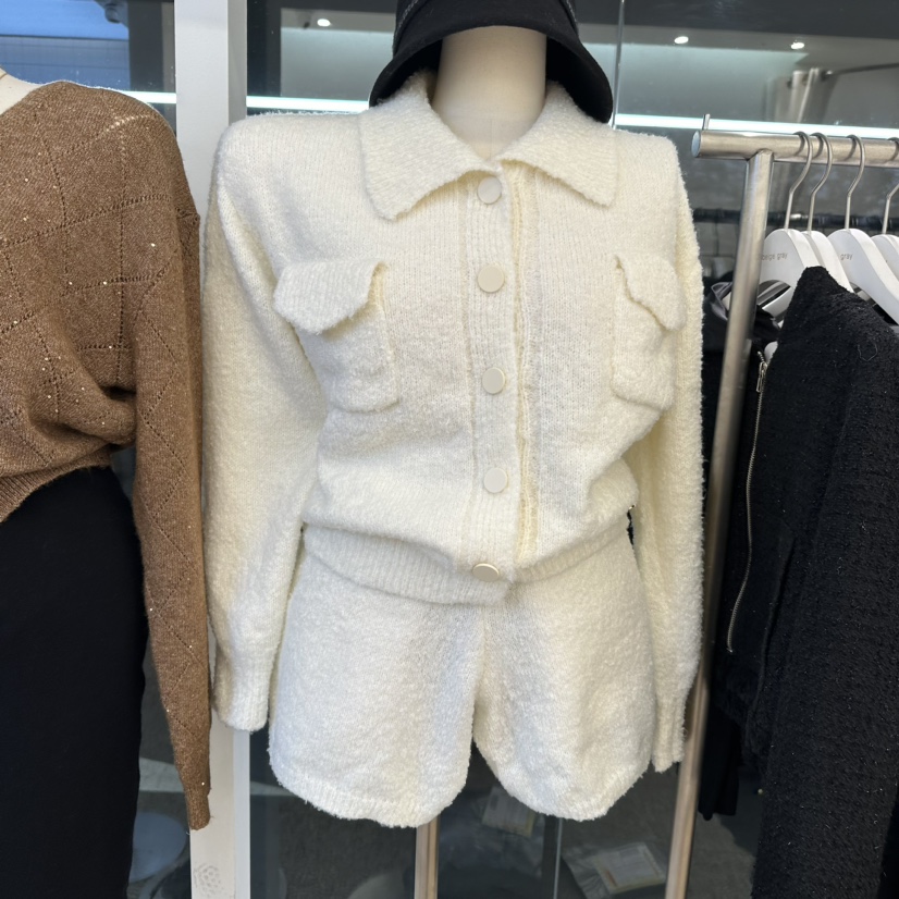 BEIGE GRAY韓國直郵東大門實拍女裝新款推薦人氣休閑職業套裝BEIGE GRAY套裝