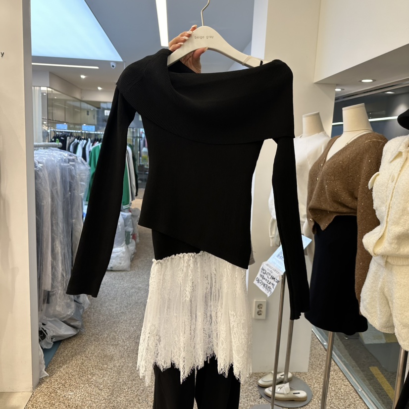 BEIGE GRAY韓國直郵東大門實拍女裝新品時尚人氣套裝兩件套BEIGE GRAY套裝圖色2