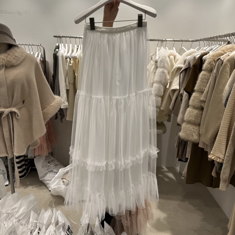 BEIGE GRAY韓國直郵女裝新款時尚人氣熱賣休閑推薦真品長裙BEIGE GRAY長裙