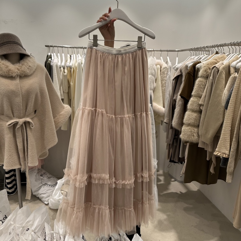 BEIGE GRAY韓國直郵女裝新款時尚人氣熱賣休閑推薦真品長裙BEIGE GRAY長裙圖色3