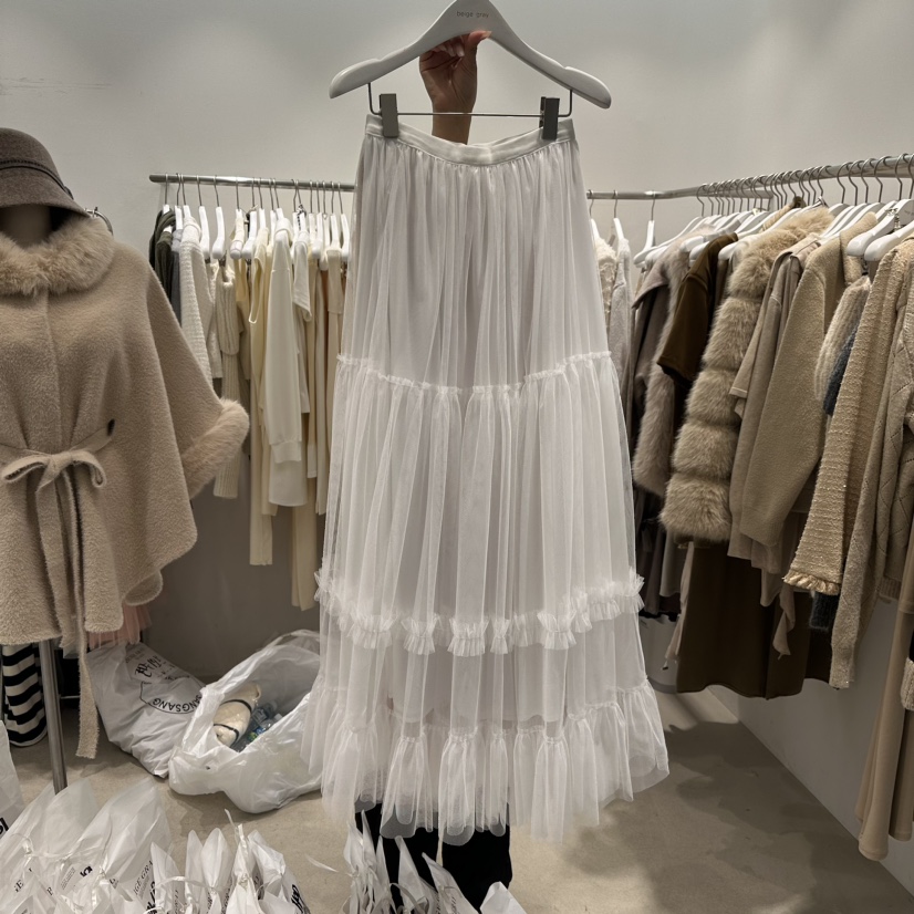 BEIGE GRAY韓國直郵女裝新款時尚人氣熱賣休閑推薦真品長裙BEIGE GRAY長裙圖色4