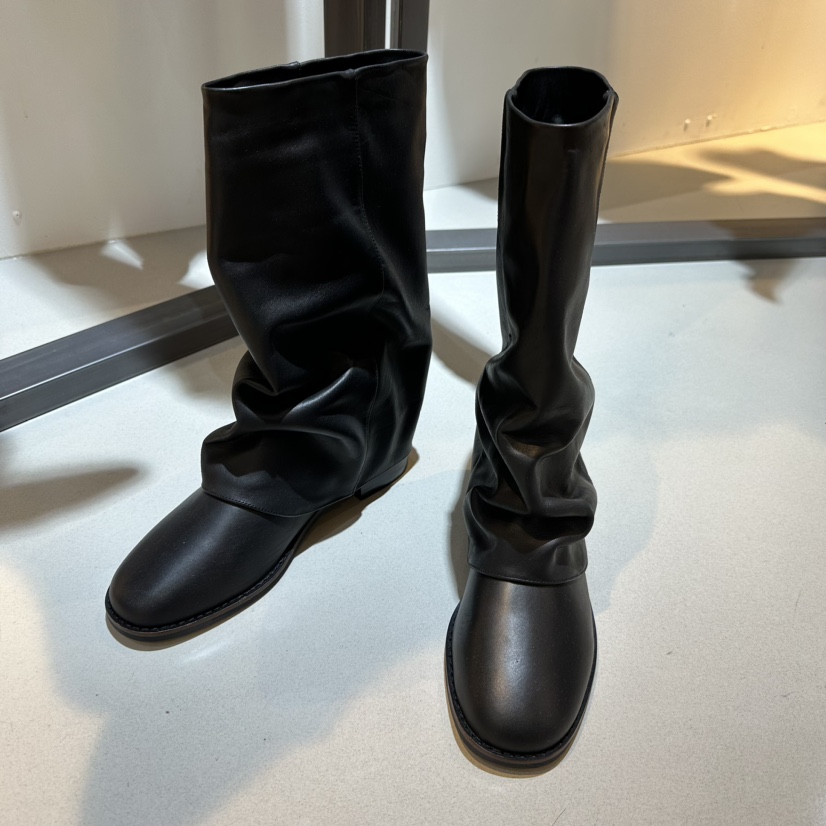 PLAT BASE直郵韓國代購女裝新品人氣職業休閑推薦時尚靴子PLAT BASE靴子圖色1