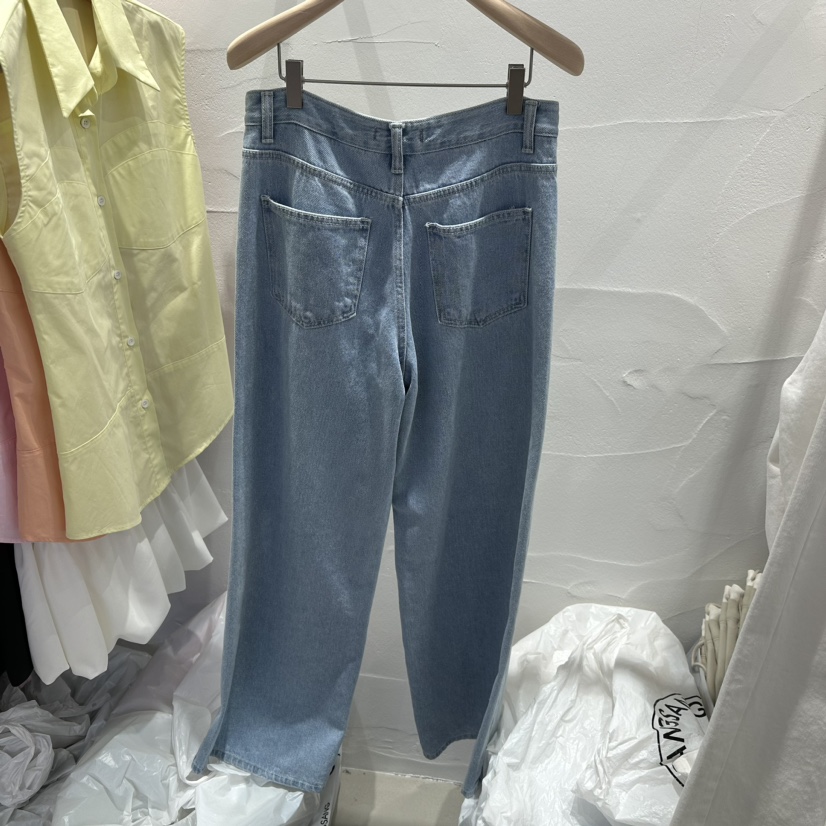 BROWN PAPER韓國直郵東大門實拍女裝新品時尚真品職業牛仔褲BROWN PAPER牛仔褲