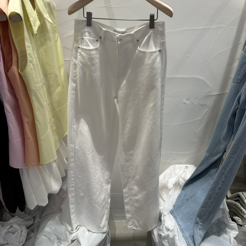 BROWN PAPER韓國直郵東大門實拍女裝新品時尚真品職業牛仔褲BROWN PAPER牛仔褲圖色2
