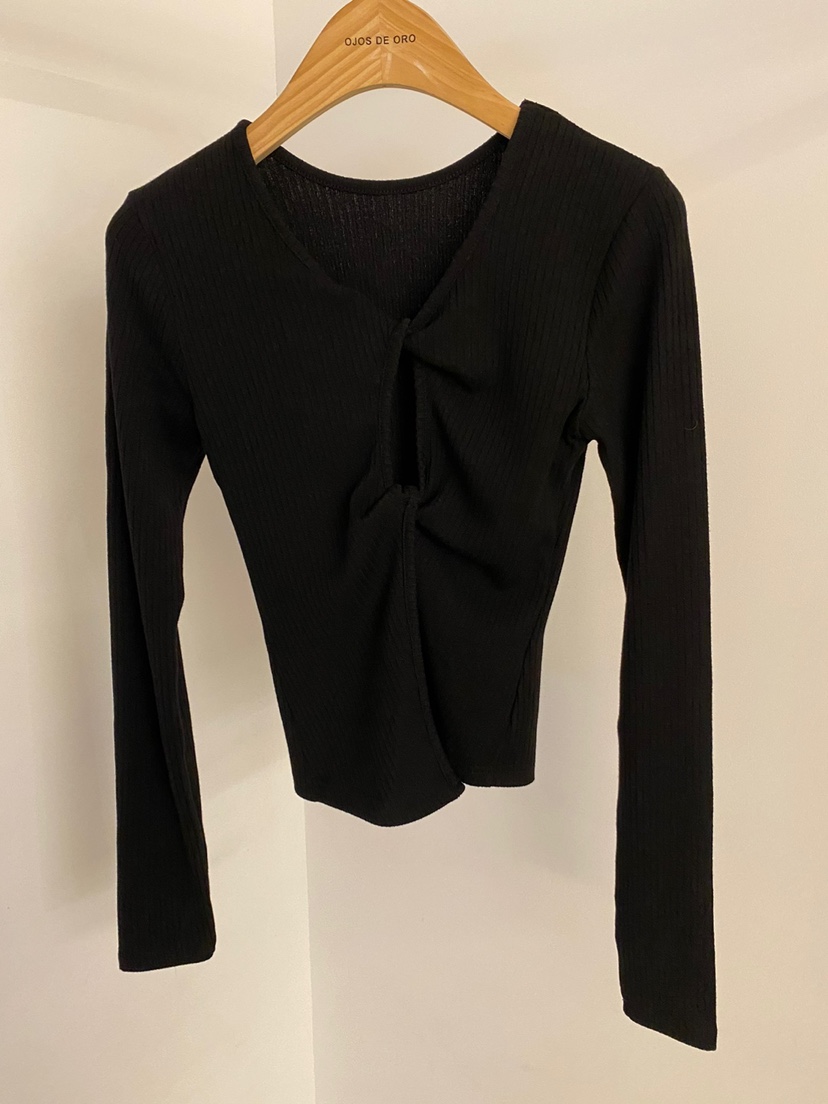 O.D.O韓國直郵東大門實拍女裝新品24秋冬長袖T恤兩面可穿O.D.O長袖T恤圖色3