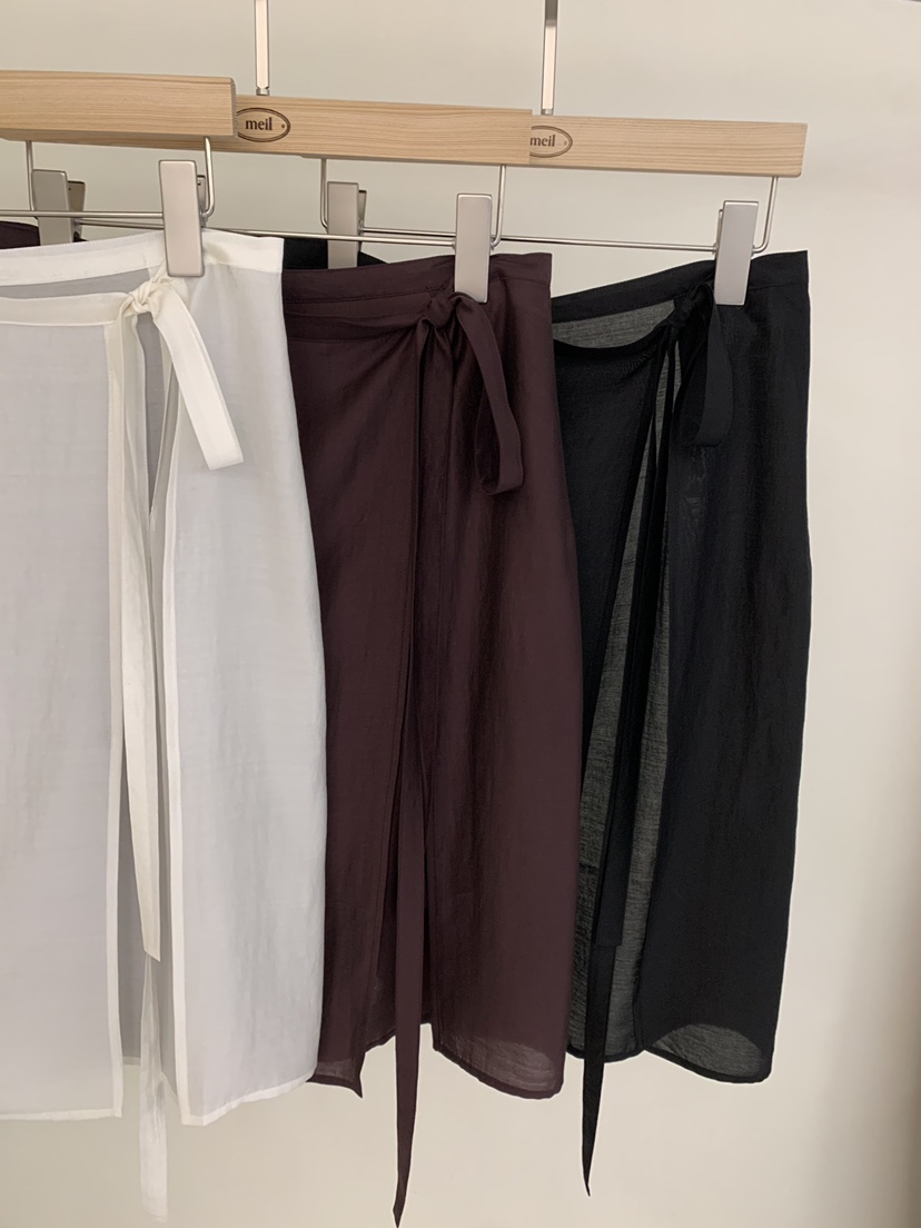 MEIL直郵韓國代購女裝新品24秋冬時尚真品推薦半身裙中短裙MEIL半身裙/中短裙