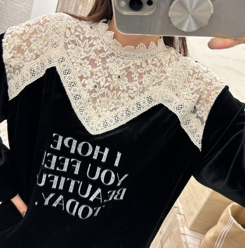 LOVABLE韓國直郵東大門實拍女裝新款休閑熱賣推薦人氣真品衛衣LOVABLE衛衣