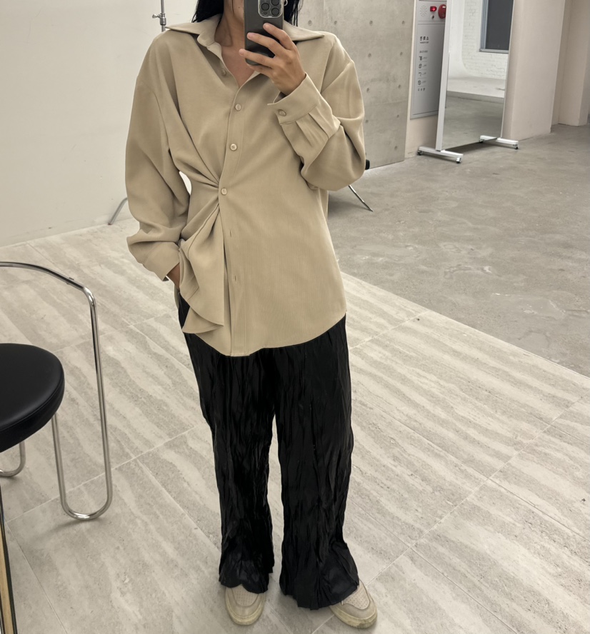 I BLLE直郵韓國代購女裝新品職業人氣推薦真品熱賣襯衫蕾絲衫I BLLE襯衫/蕾絲衫
