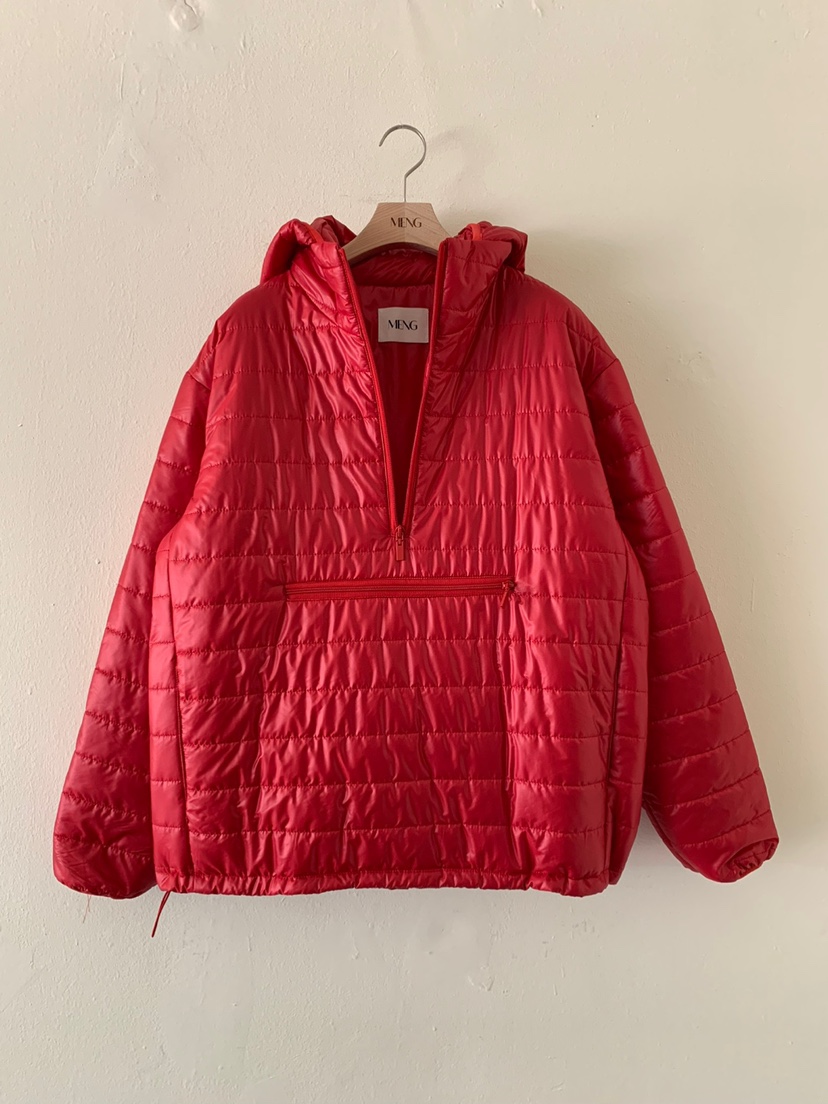 MENG直郵韓國代購女裝新款真品時尚24秋冬休閑熱賣短款棉服MENG短款棉服