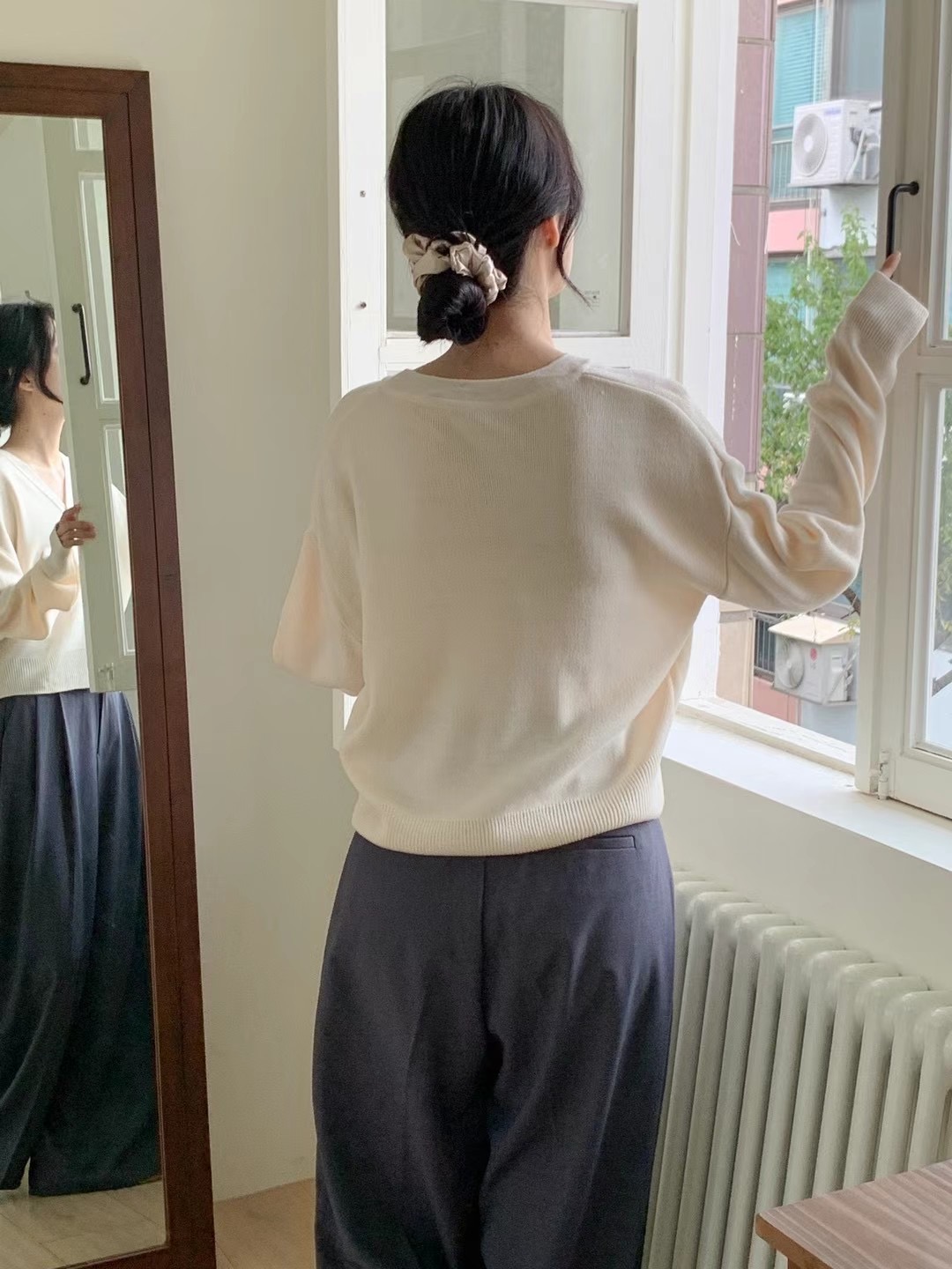 MARI韓國直郵東大門代購女裝新品24秋冬推薦時尚職業針織衫RARASHOW針織衫