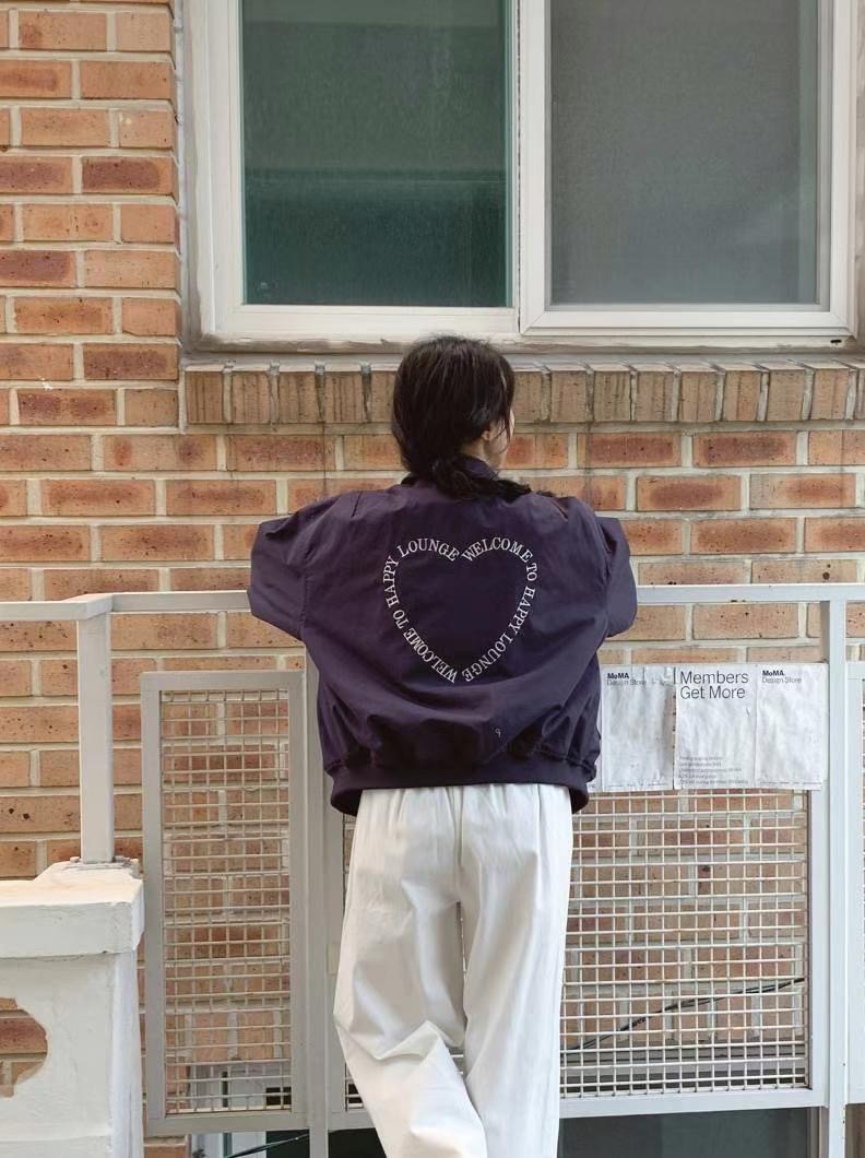 DIVA韓國直郵東大門實拍女裝新品休閑推薦職業熱賣人氣夾克New York Sei夾克