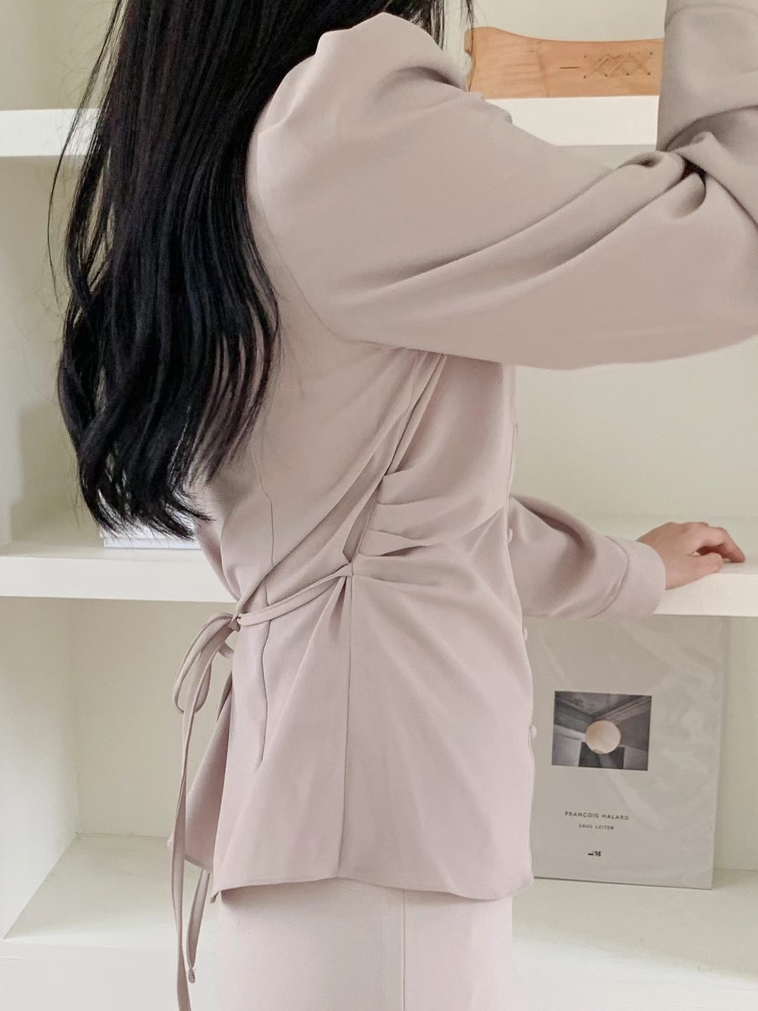 MARI韓國直郵東大門實拍女裝新品人氣職業推薦時尚襯衫蕾絲衫RARASHOW襯衫/蕾絲衫