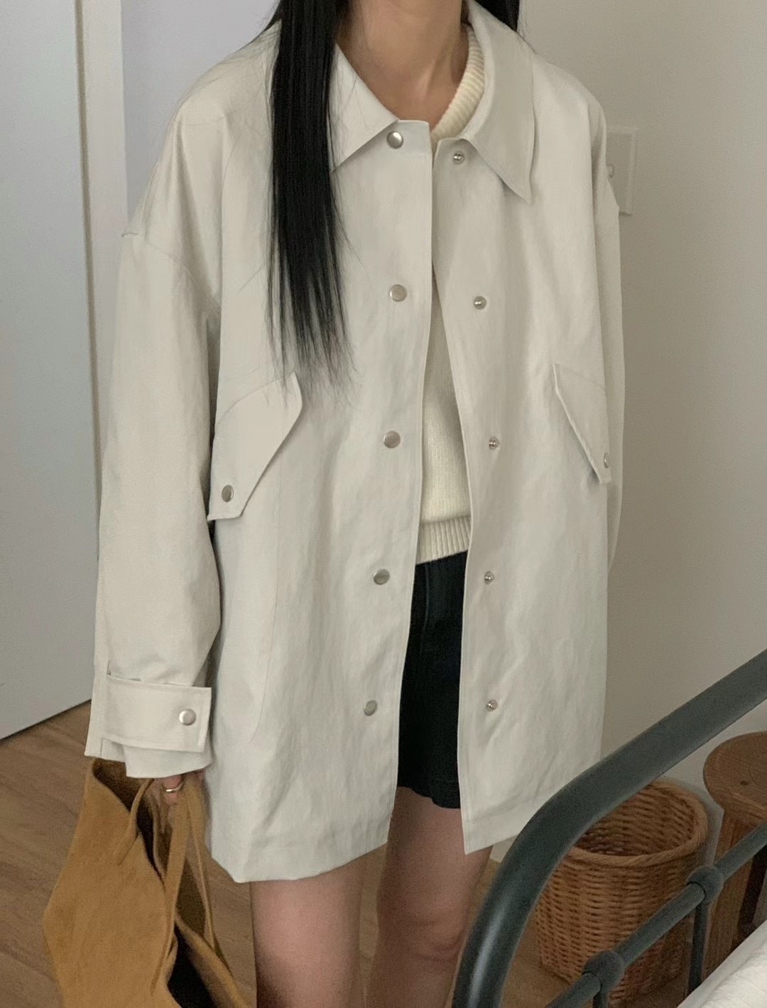 LURE韓國直郵女裝新品24秋冬熱賣休閑真品人氣推薦職業夾克LURE夾克