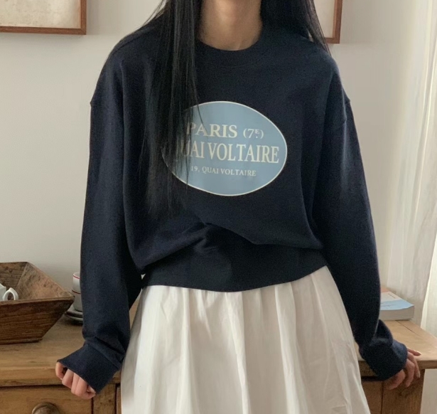 LURE韓國直郵東大門代購女裝新款真品休閑人氣時尚24秋冬衛衣LURE衛衣圖色3