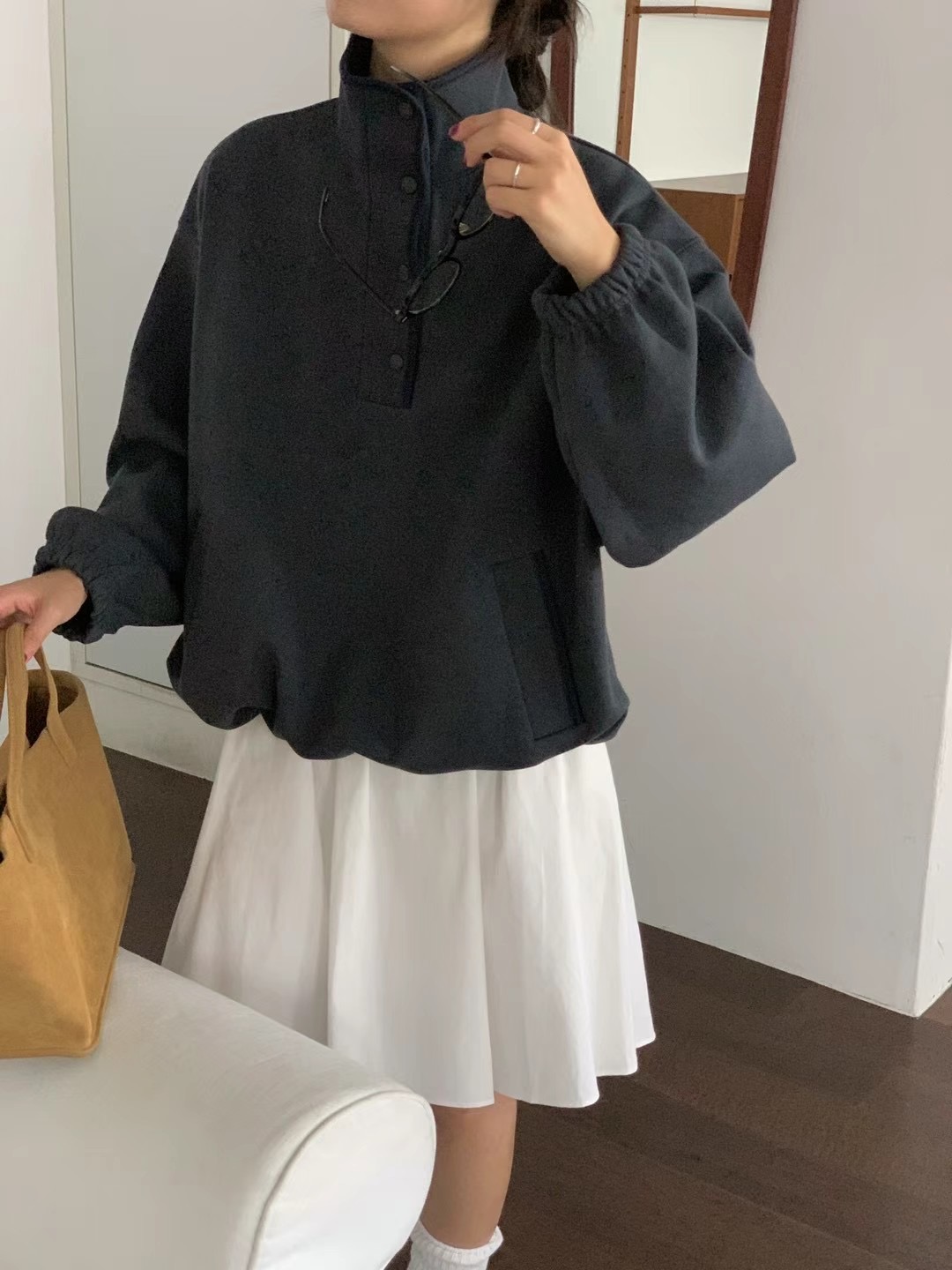 LURE韓國直郵東大門實拍女裝新品人氣職業時尚熱賣24秋冬衛衣LURE衛衣
